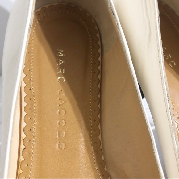 Marc Jacobs Leather Ballet Flats Made in Italy - Picture 3 of 13